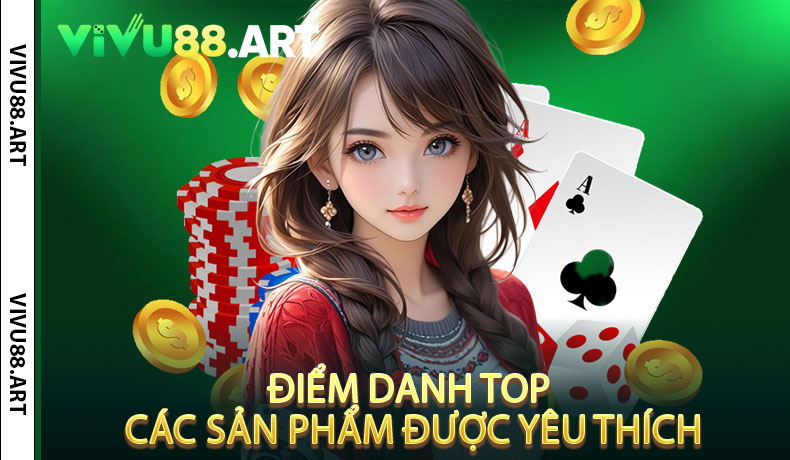 Điểm danh top các sản phẩm được yêu thích