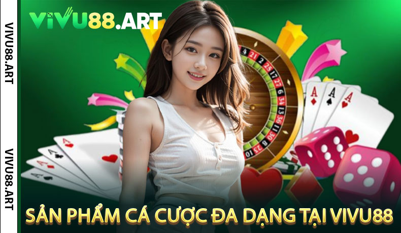 Sản phẩm cá cược đa dạng tại VIVU88